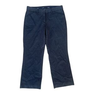 Vintage Y2K Mid-Rise Cropped Pinstripe Editor Pants 8